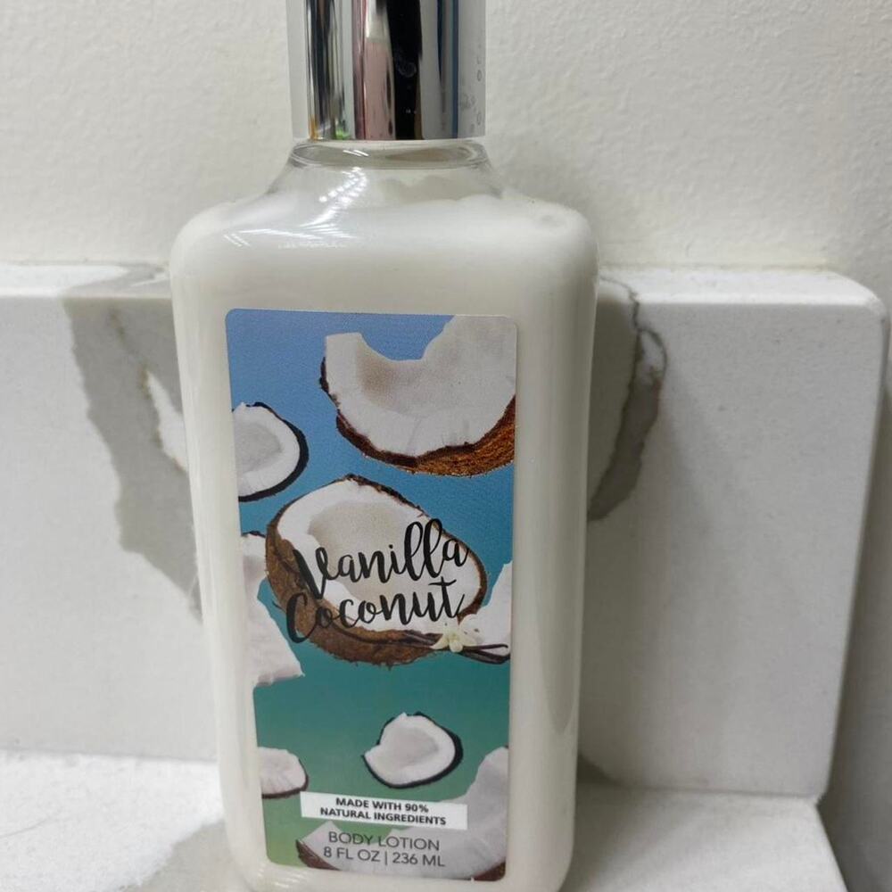 Vanilla coconut body lotion